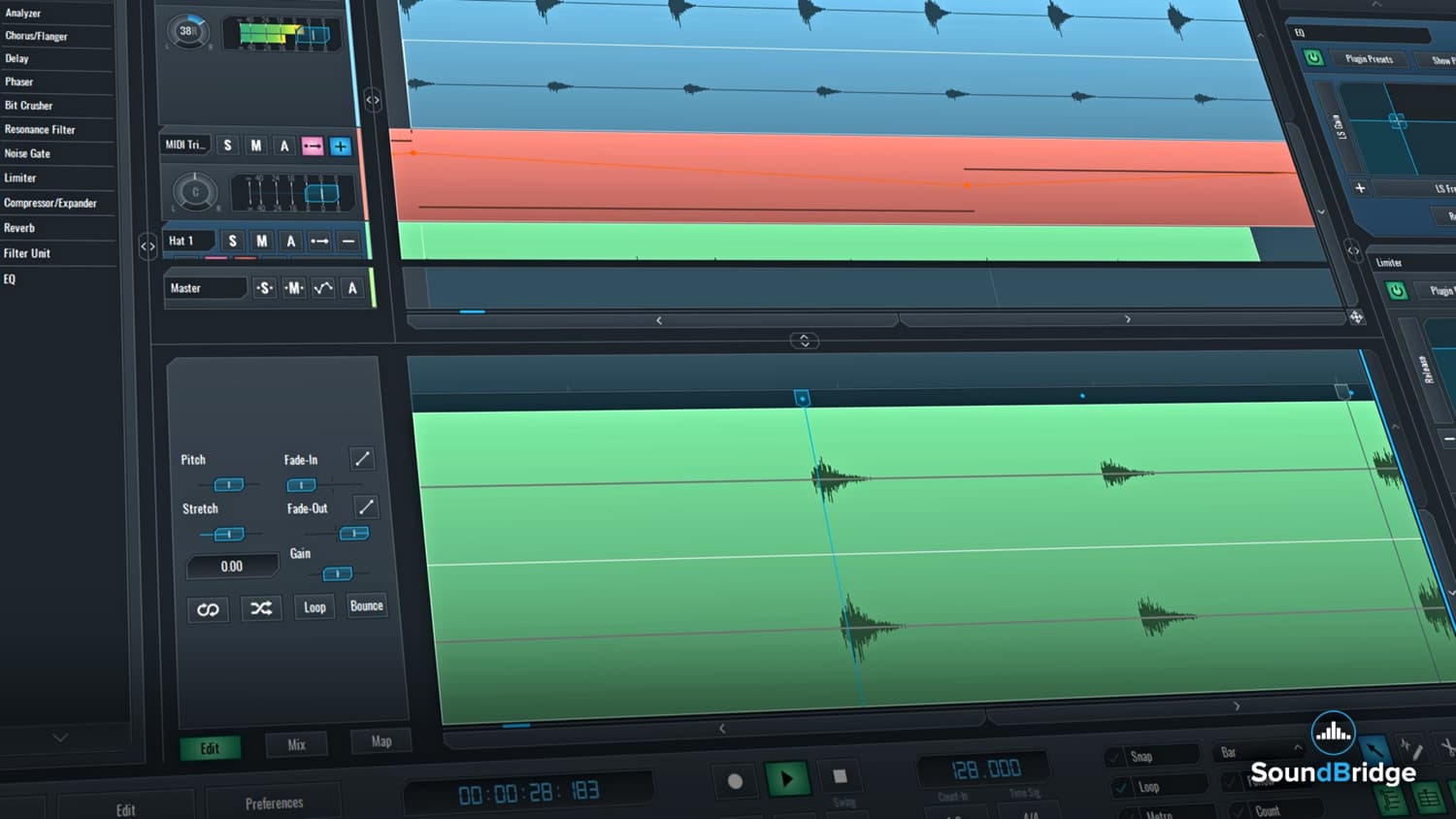 This is the featured image of the SoundBridge Widgets: Edit Windows - Part 1 blog article.