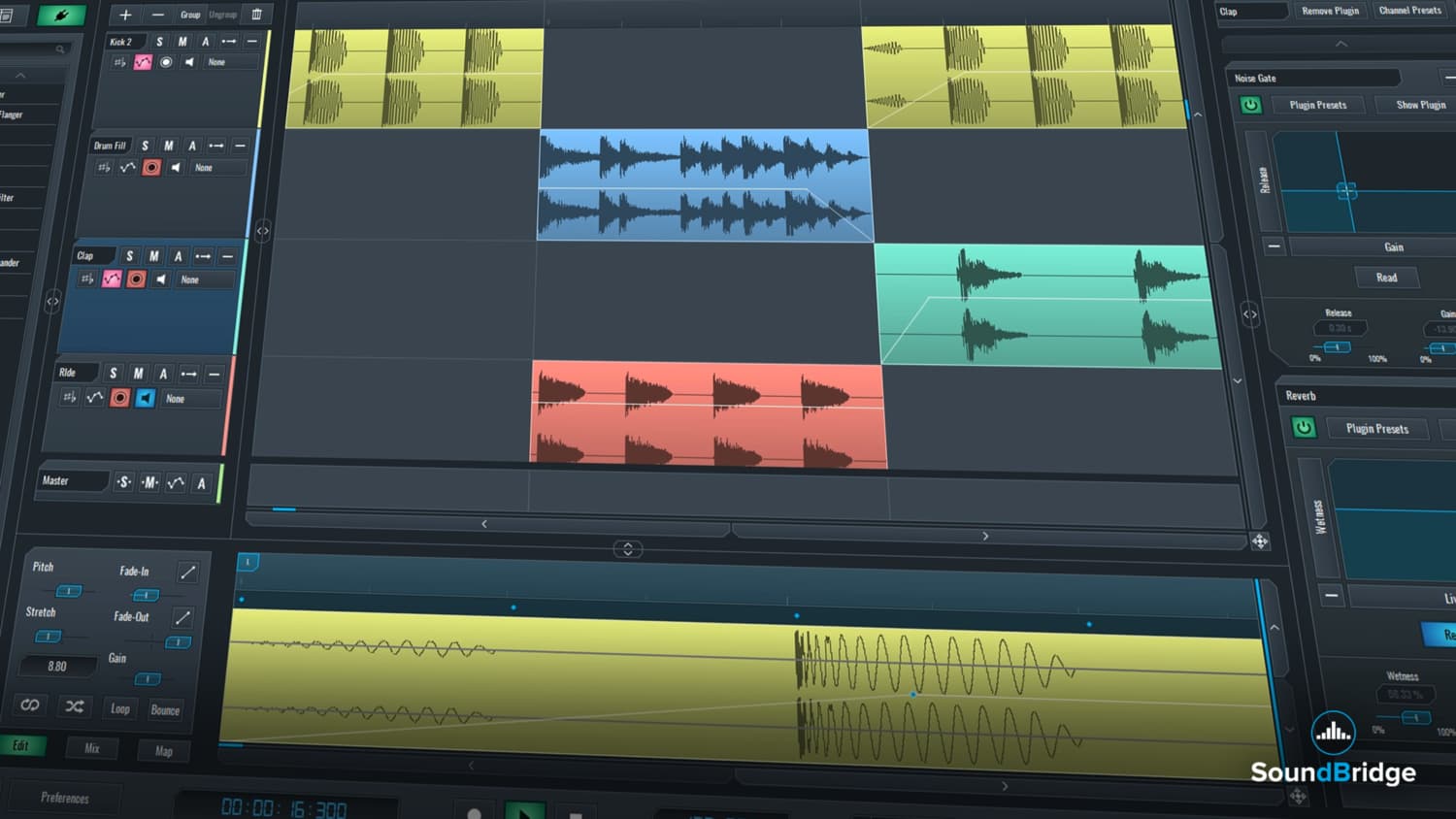 This is the featured image of the SoundBridge Widgets: Track List blog article.
