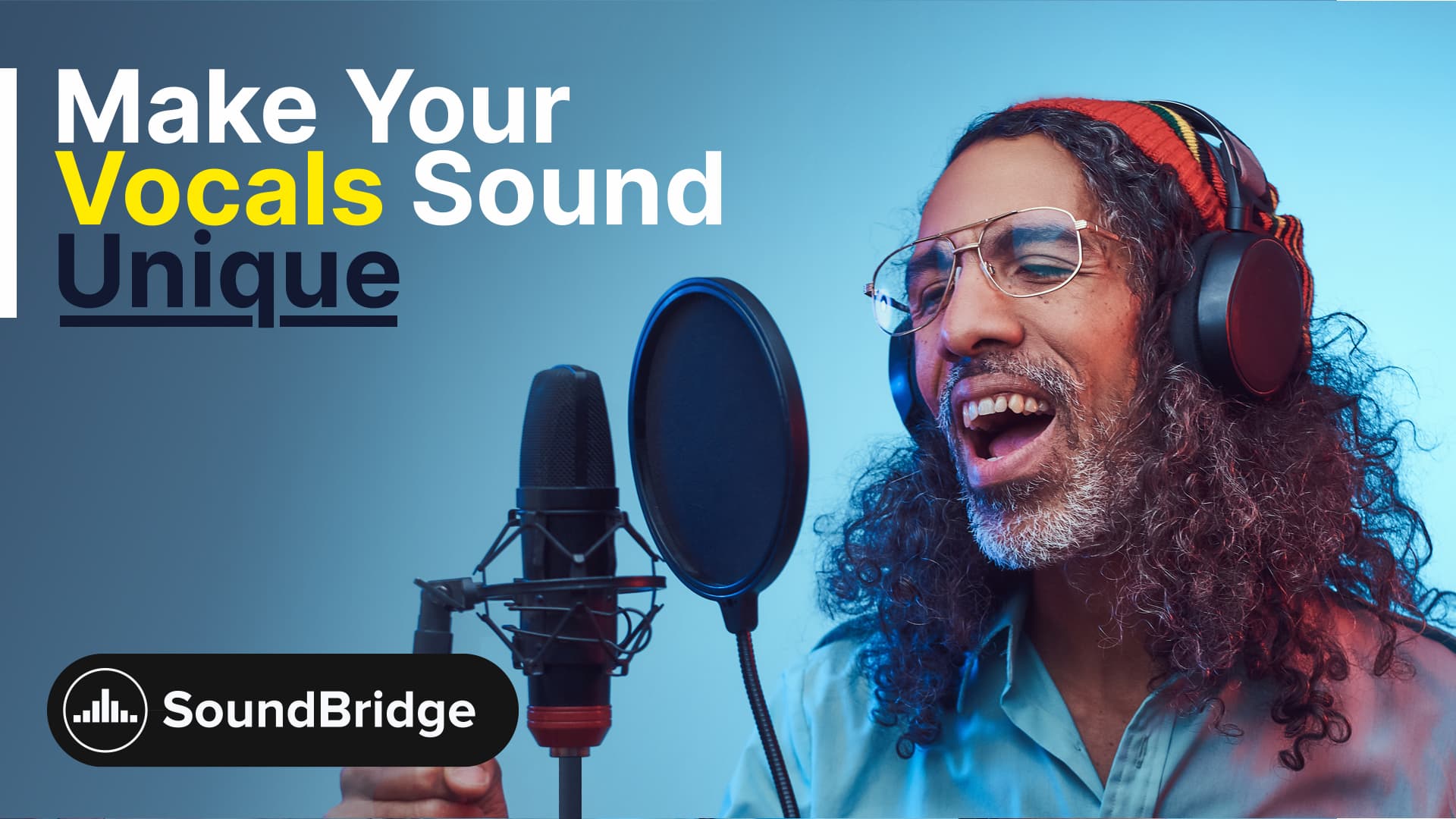 This is the featured image of the Make Your Vocals Sound Unique blog article.