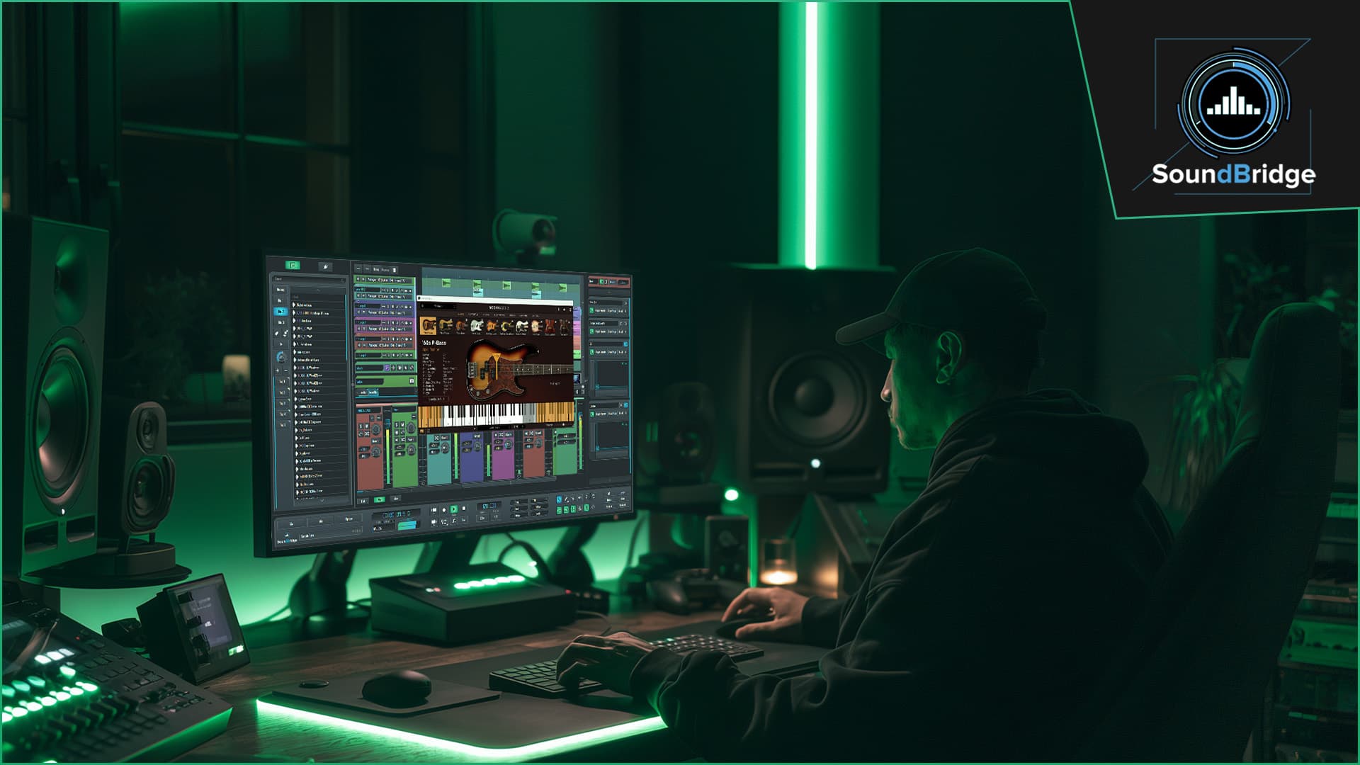 This is the featured image of the Create an Organic Low-End with Bass Layering blog article.