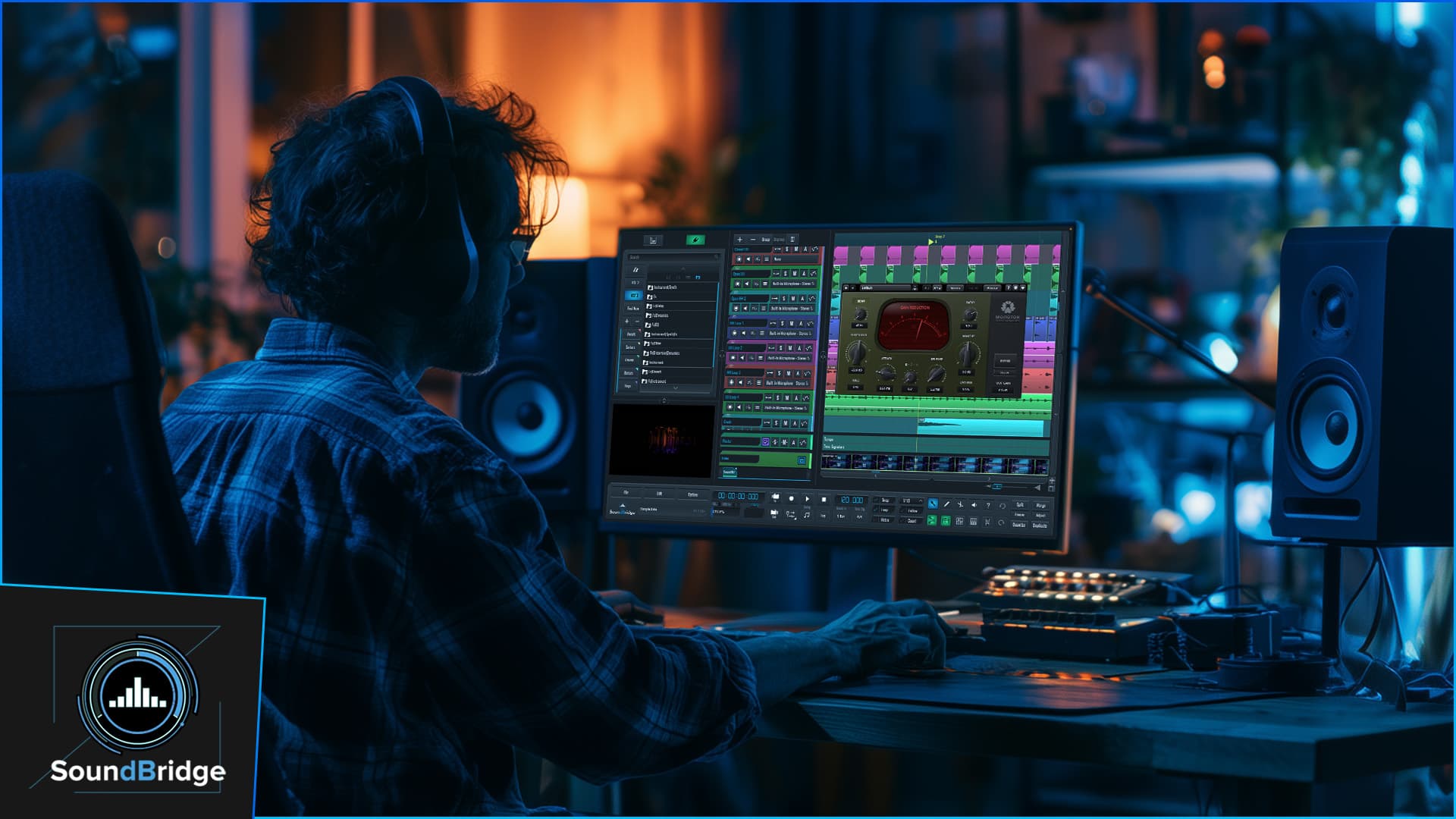 This is the featured image of the How to Use Serial Compression for Clean and Controlled Vocals blog article.