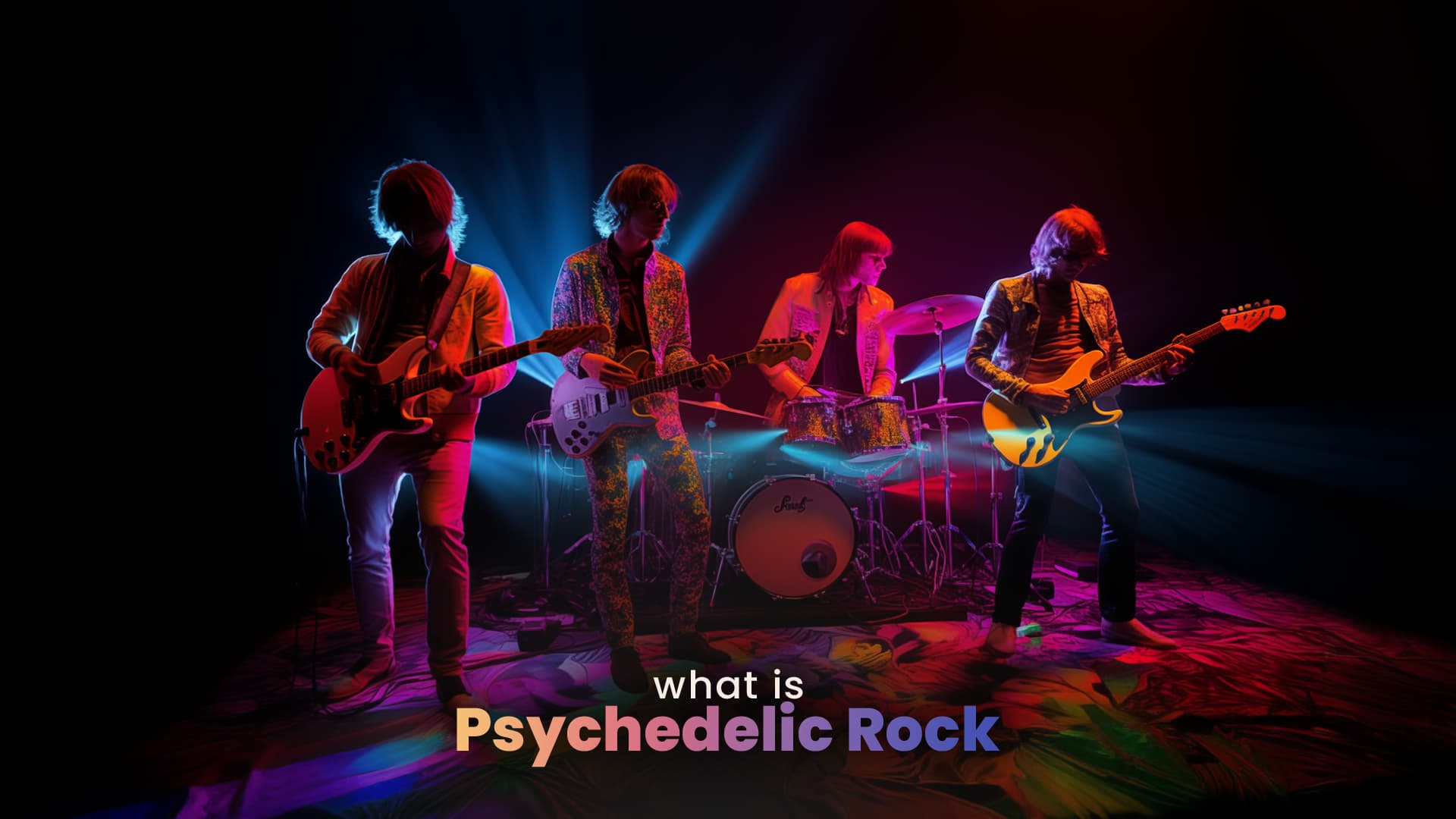 This is the featured image of the Psychedelic Rock blog article.